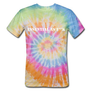 Unisex Tie Dye T-Shirt - rainbow