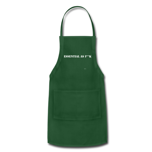 Adjustable Apron - forest green